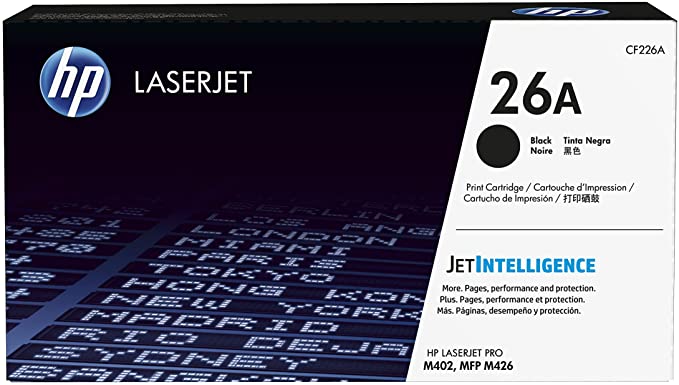 Toner HP Compatible 26A - CF226a Negro