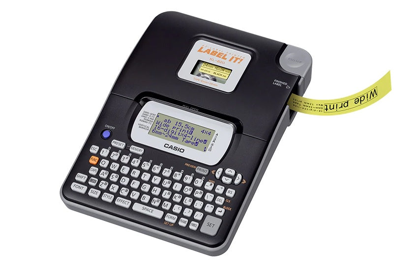 Etiquetadoras Rotuladoras Casio y Cintas