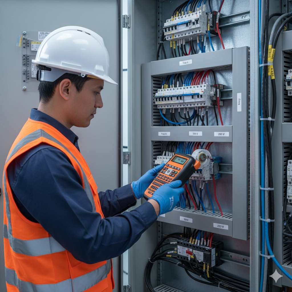 Etiquetadoras para Electricidad y Cableado