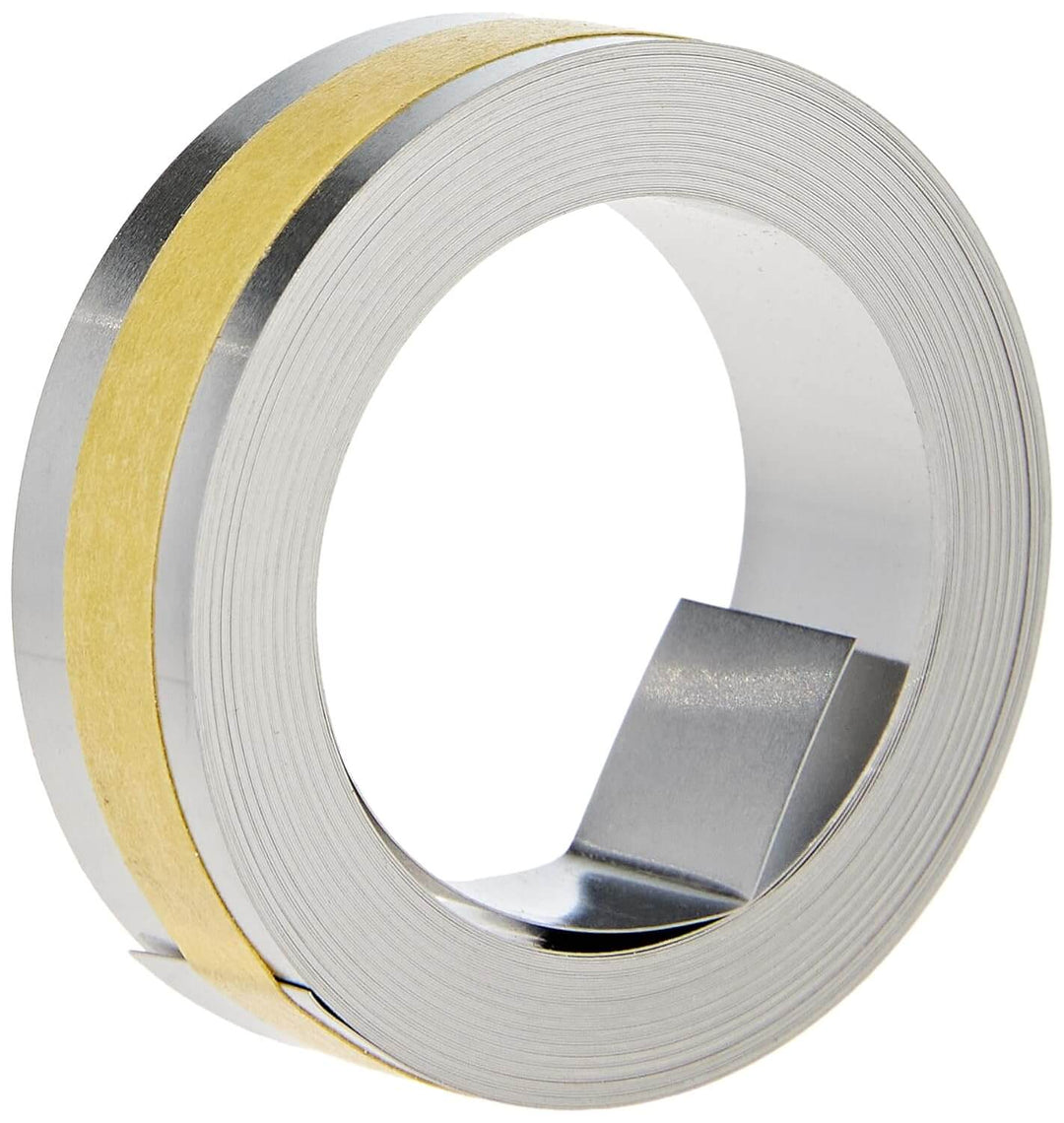 Cinta compatible 32500 KZ-32500 12mm de acero inoxidable para etiquetadora Dymo Rhino M1011 - NeoLabel