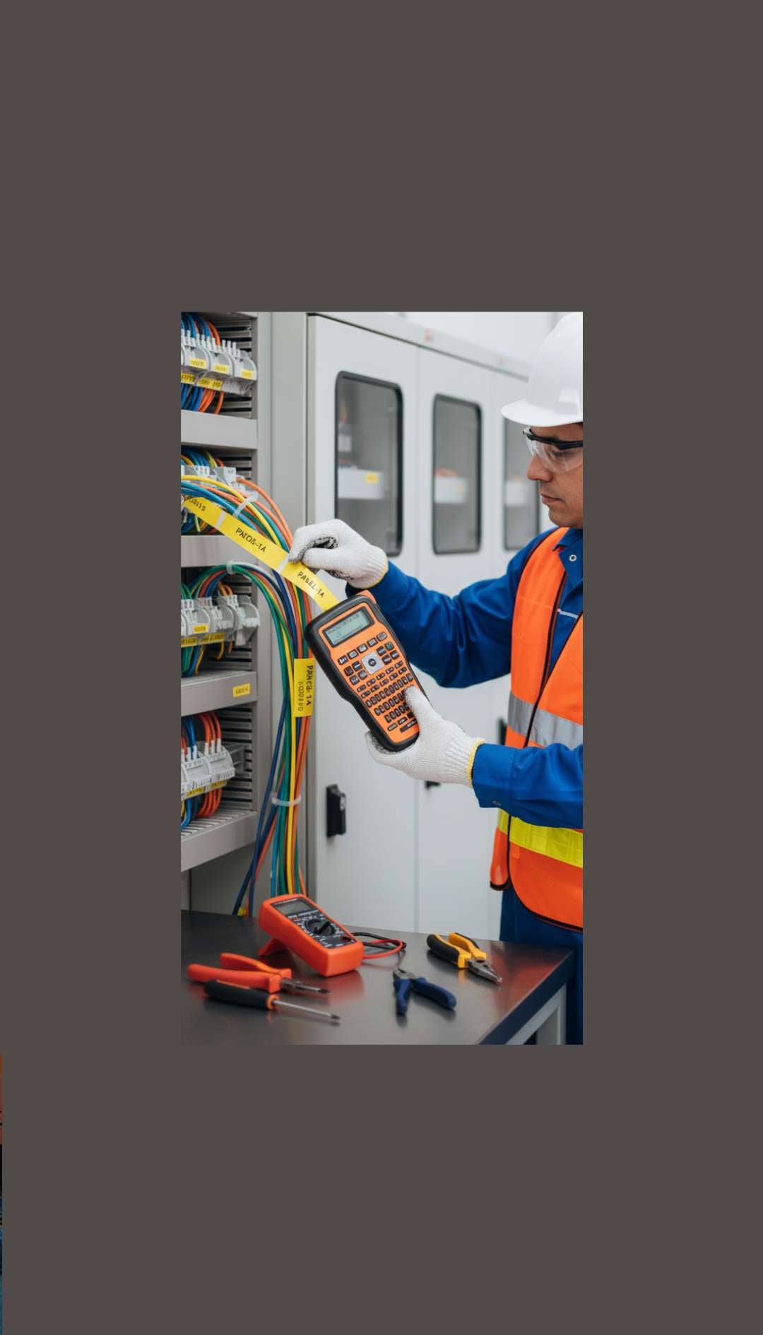 Etiqueta tus Breakers tableros - movil