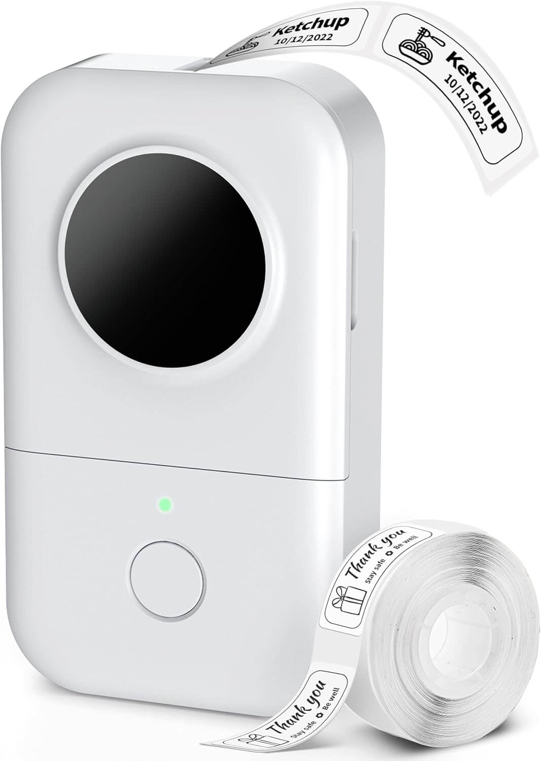 Etiquetadora Rotuladora NazTek D35 Mini Impresora Termica de Etiquetas Portatil Bluetooth