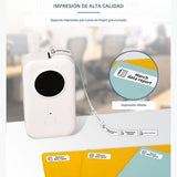 Etiquetadora Rotuladora NazTek D35 Mini Impresora Termica de Etiquetas Portatil Bluetooth Impresion Alta Calidad