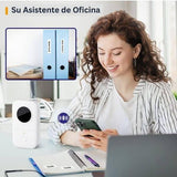 Etiquetadora Rotuladora NazTek D35 Mini Impresora Termica de Etiquetas Portatil Bluetooth para Oficina