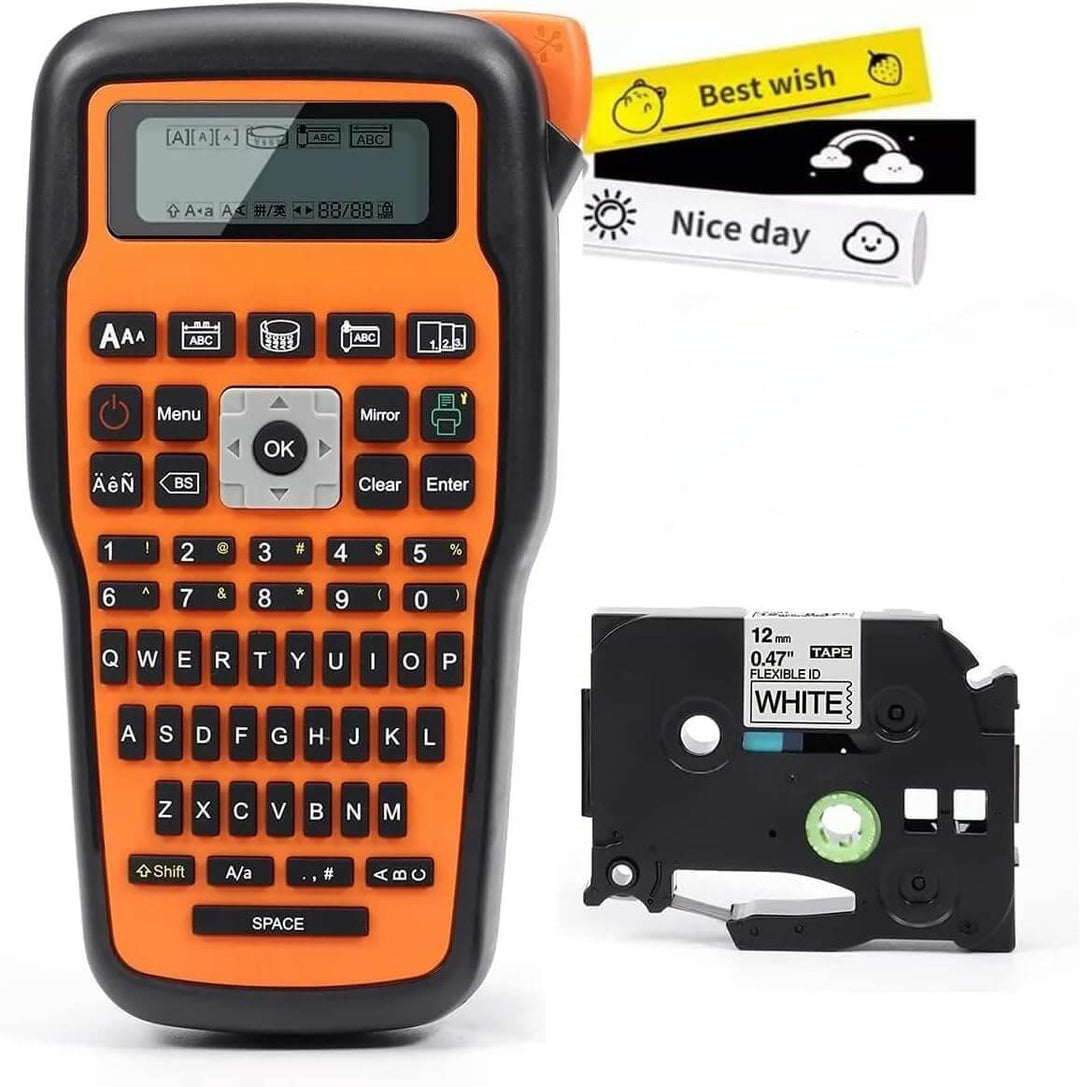 Etiquetadora Rotuladora Portatil Impresora Etiquetas E1000 Pro Cableado, Redes, Industrial