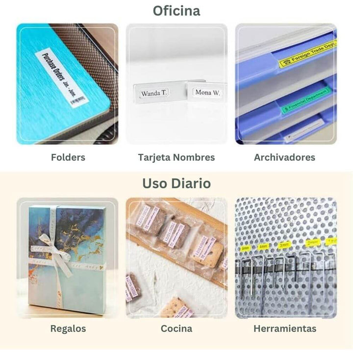 Etiquetadora Rotuladora Portatil Impresora Etiquetas E1000 Pro Cableado, Redes, Industrial Uso Oficina, Hogar