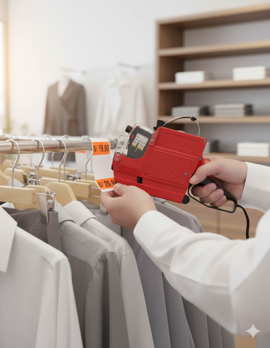 Etiquetadoras Precio manuales rollos para tu negocio minorista Etiquetadora mx6600 movil