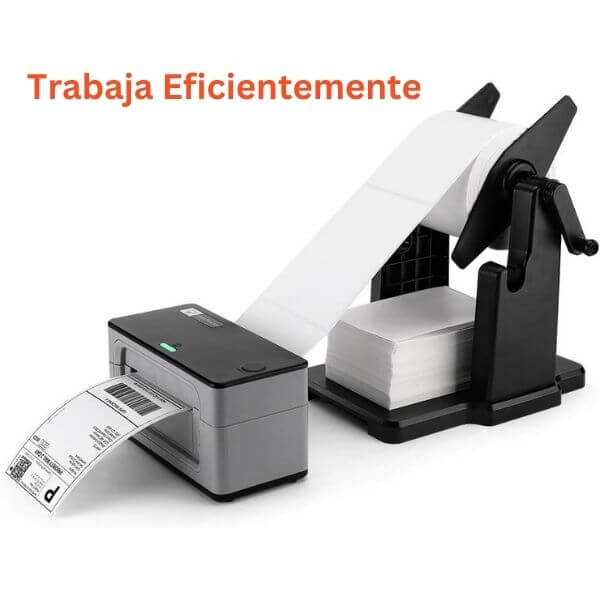 Etiquetas Adhesivas Termicas 100 x 150 mm Rollo x 350 Soporte