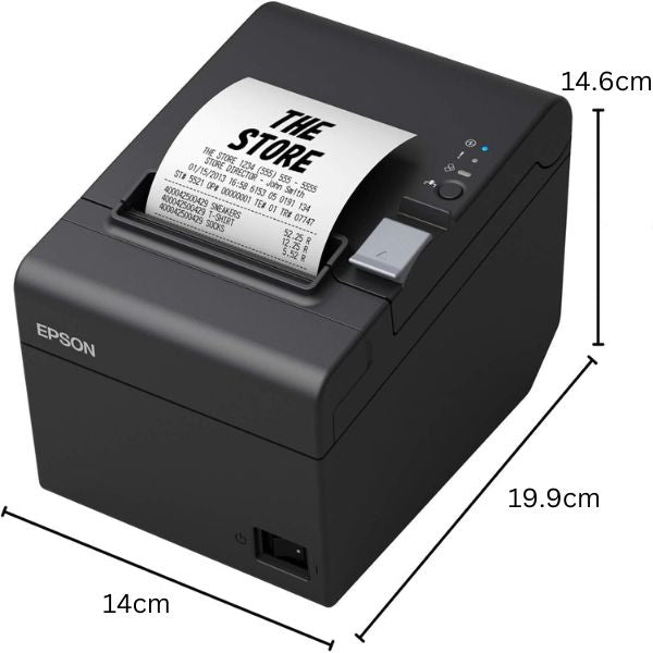 Impresora Termica Epson Ticketera POS de Recibos TM-T20III USB medidas