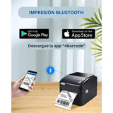 Impresora Termica de Etiquetas de Envio Bluetooth USB 108mm, 4 x 6 Xprinter XP-420B app conexion bluetooth