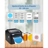 Impresora Termica de Etiquetas de Envio Bluetooth USB 108mm, 4 x 6 Xprinter XP-420B Ancho Etiqueta Ajustable