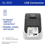 Impresora de Etiquetas Termica Brother QL-800 conexion USB