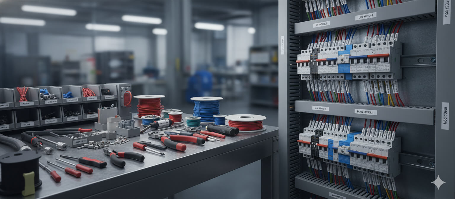 Tablero Electrico Herramientas Cableado Electrico