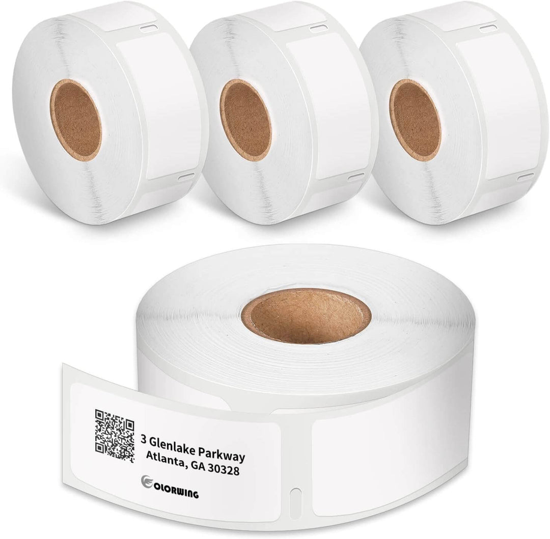 30336 / KZ-30336 25mm x 54mm (1" x 2-1/8") Blancas 500/Rollo | Etiquetas Compatibles Dymo LabelWriter | NeoLabel