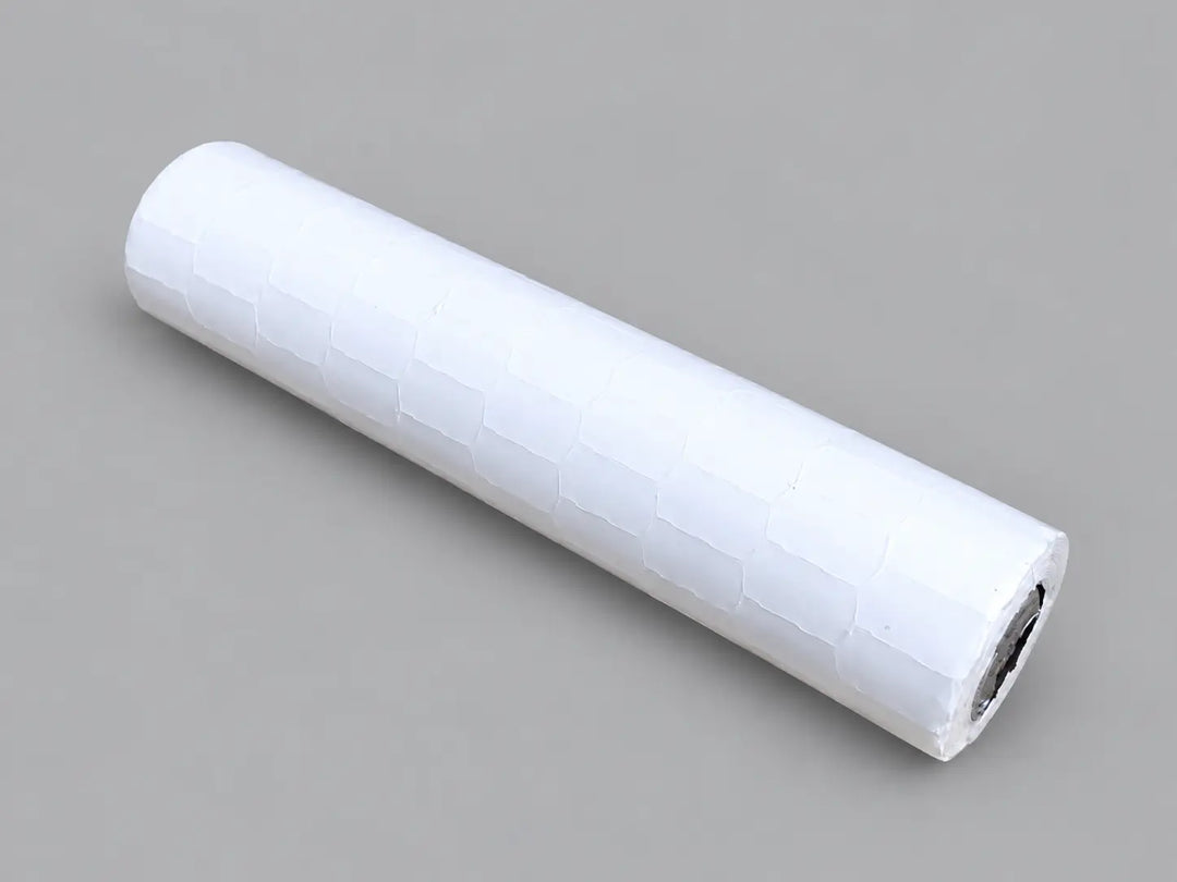 MX-5500 Etiquetas Blancas 21x12 mm Rollo para Pistola Etiquetadora de Precios x 5000 Cono 