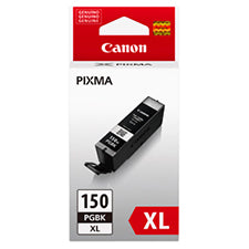 Cartucho de Tinta Original Canon PGI-150XL Negro Impresoras Canon compatibles: PIXMA MG6310, PIXMA MG5410, PIXMA IP-7210