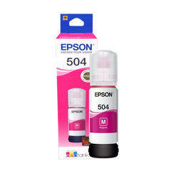 Botella de Tinta Epson T504320-AL Magenta Impresora Tinta Continua L4150, L4160, L6171