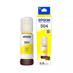 Botella de Tinta Epson T504420-AL Amarilla Impresora Tinta Continua L4150, L4160, L6171