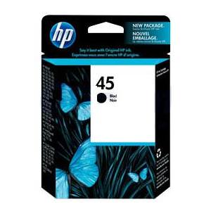 Cartucho de Tinta Original para HP 45 - 51645AL Negro