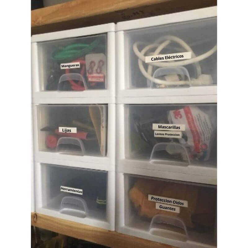 Cinta para Etiquetadora Rotuladora Dymo LT LetraTag 12mm x 4m Plástica Blanca 91331 aplicacion organizadores taller