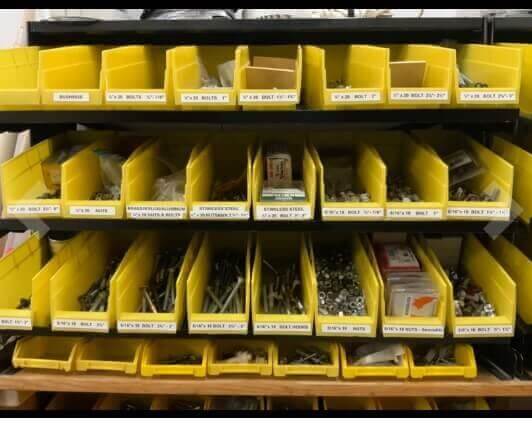 Cinta para Etiquetadora Rotuladora Dymo LT LetraTag 12mm x 4m Plástica Blanca 91331 aplicacion organizacion tornillos, pernos, tuercas