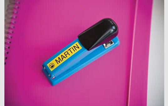 Cinta para Etiquetadora Brother PT Series TZe-641 18mm x 8m Negro sobre Amarillo