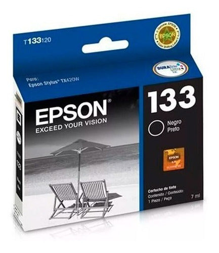 Tinta Compatible EPSON T133120 Negra
