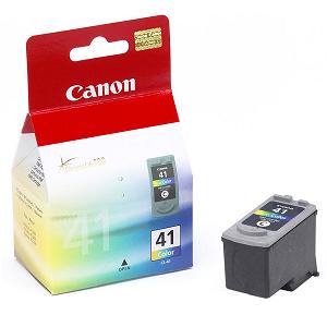 Cartucho de Tinta Original Canon CL-41 Color PIXMA iP1600, PIXMA iP1700, PIXMA iP1800, PIXMA iP2600, PIXMA iP6210D, PIXMA iP6220D, PIXMA iP6310D, PIXMA MP140, PIXMA MP150, PIXMA MP160, PIXMA MP170, PIXMA MP180, PIXMA MP190, PIXMA MP210, PIXMA MP450, PIXMA MP460, PIXMA MP470, PIXMA MX300, PIXMA MX310
