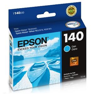 Cartucho de Tinta Epson Original T140220-AL Cian Impresoras Epson compatibles: Stylus TX560WD, Stylus Office TX620FWD, Stylus Office TX525FW