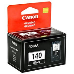 Cartucho de Tinta Original Canon PG-140 Negro 8ml PIXMA MG 4110, PIXMA MG 4210, PIXMA MG 3110, PIXMA MG 3210, PIXMA MG 2110, PIXMA MG 2210, PIXMA MX 371, PIXMA MX 391, PIXMA MX 431, PIXMA MX 451, PIXMA MX 511, PIXMA MX-521