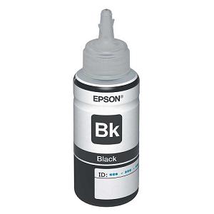 Tinta Epson Original T673120-AL-673 Negro 70ml en botella Impresoras Epson compatibles: EcoTank L805, EcoTank L1800, EcoTank L810