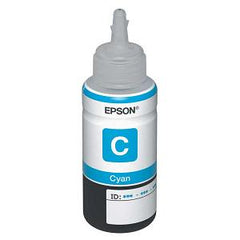 Tinta Epson Original T673220-AL Cian 70ml en botella Impresoras Epson compatibles: EcoTank L810, EcoTank L1800, EcoTank L805, EcoTank L850