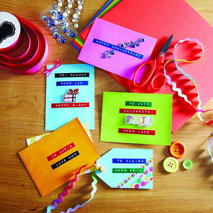 Rotuladora Etiquetadora Dymo Manual Xpress Pro de relieve manualidades