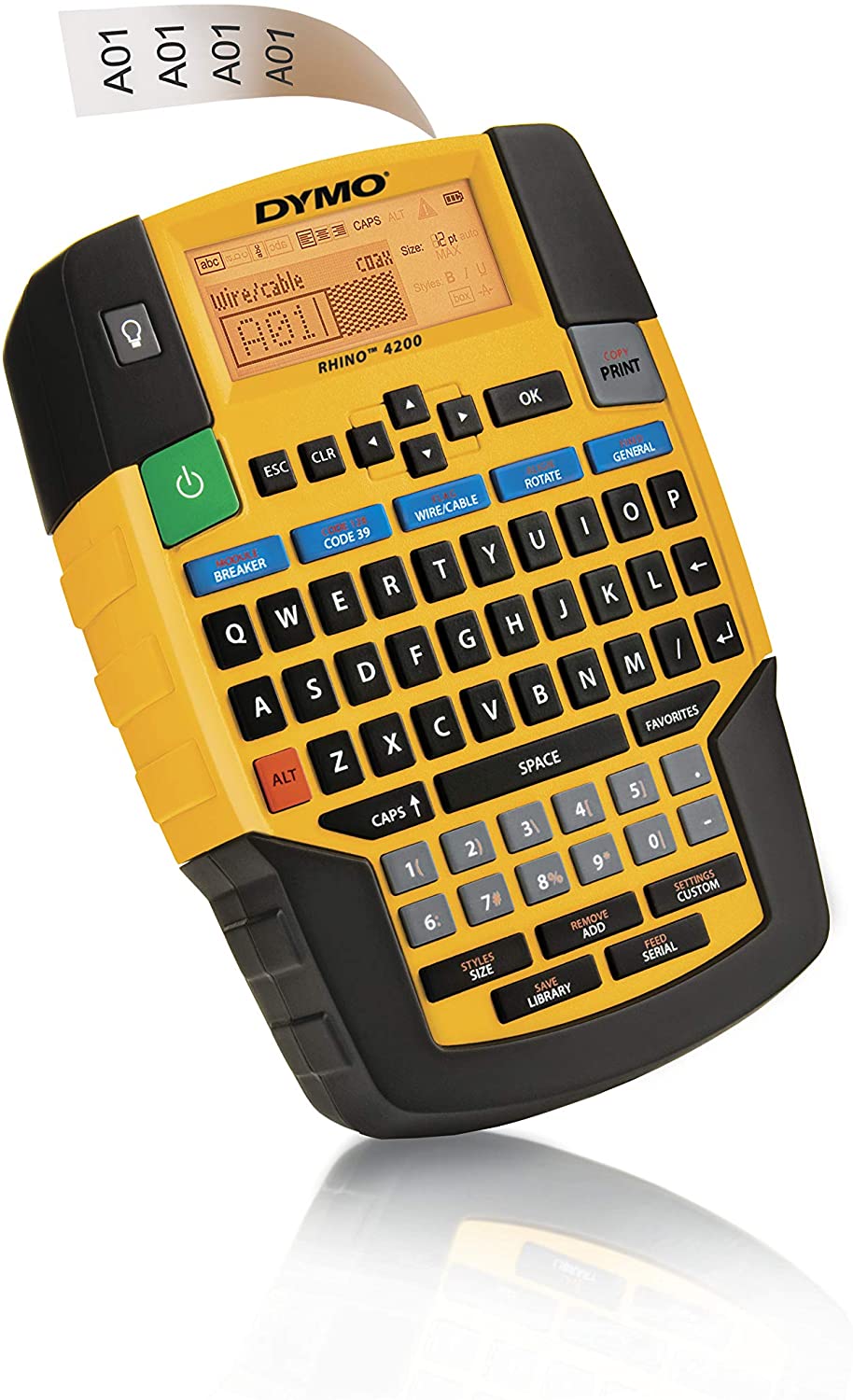 Rotuladora Etiquetadora Dymo Rhino 4200 Electrónica Industrial