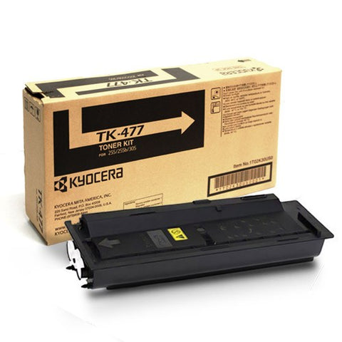 Toner Kyocera Mita Original TK-477 Negro Impresora Láser TASKalfa 255, 305, FS-6025, 6030, 6525, 6530