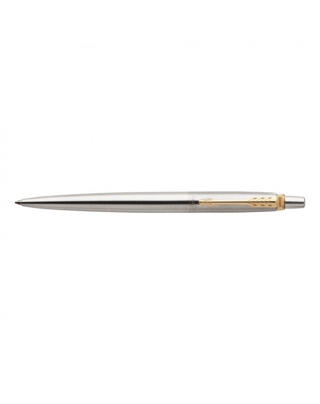 Lapicero Parker Jotter Acero Inoxidable CT con Clip Oro