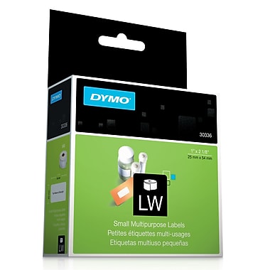 Etiquetas 30336 25mm x 54mm (1" x 2 1/8") Blancas 500 etiquetas por rollo Compatible Rotuladora Dymo LabelWriter LW NeoLabel