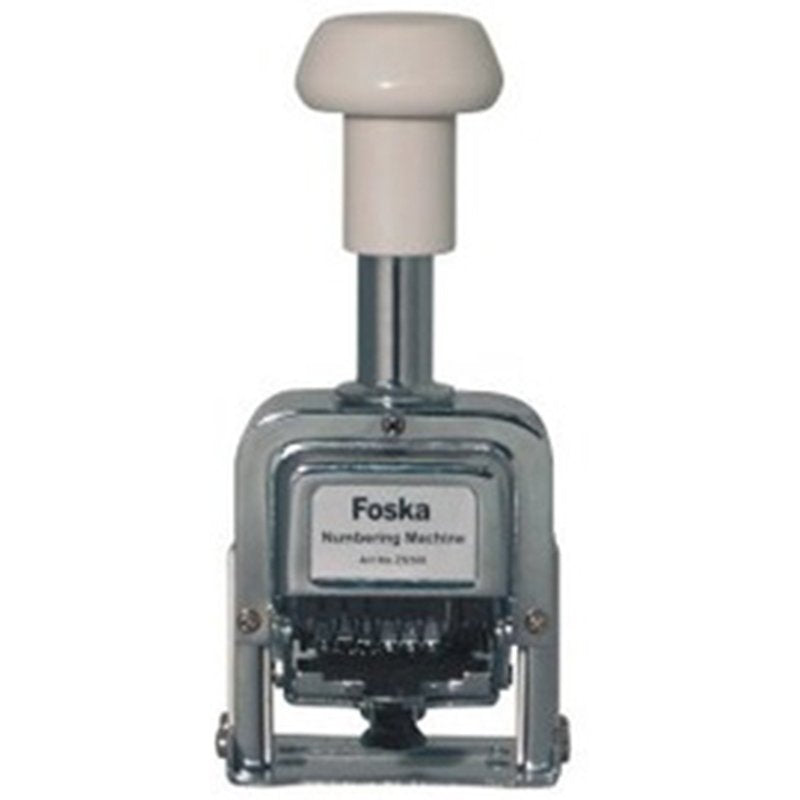 Numeradora marca Foska Automática - 6 dígitos
