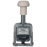Numeradora marca Foska Automática - 6 dígitos