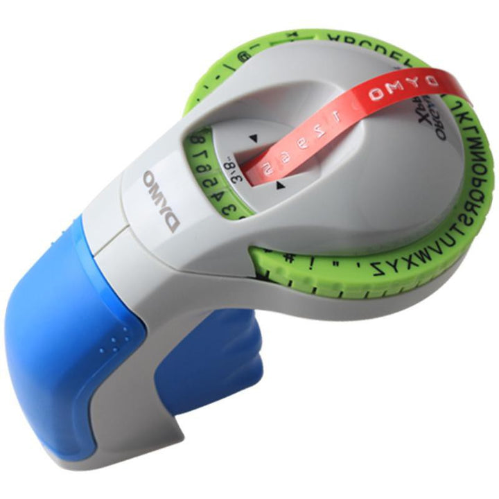 Rotuladora Etiquetadora Dymo Manual Xpress Pro de relieve en uso