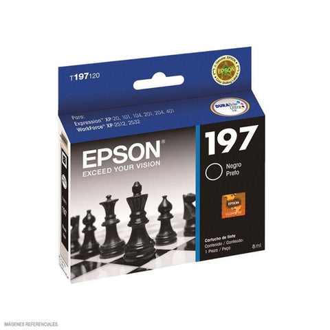 Tinta Compatible EPSON T197/196120 Negra